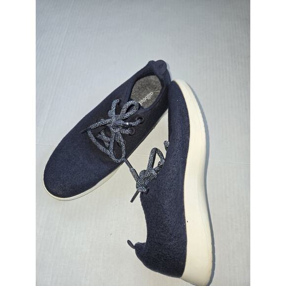 Allbirds Womens Wool Runners Navy Removable Insole Washable Size 8 - Picture 4 of 12